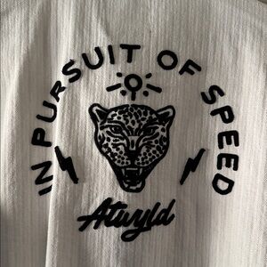 ATWYLD Garage Jacket White and Black Large